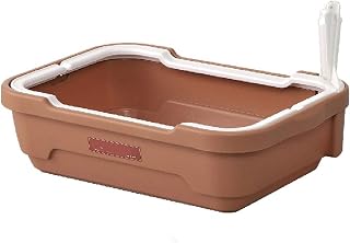 Portable Cat Litter Box Tray, Detachable, Easy to Clean, Anti-Overflow, Style C