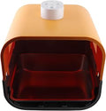 Stainless Steel Cat Litter Box for Large Cats, Yellow
