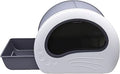 High-Sided Fully Enclosed Cat Litter Box