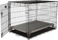 Elevated dog bed with silver aluminum frame and smoke vinyl