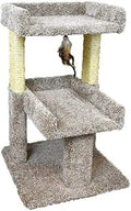 HomeStock Cat Tree and Play Perch, 20" x 20" x 32", Large Indoor Cat Tower
