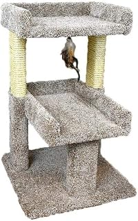 HomeStock Cat Tree and Play Perch, 20" x 20" x 32", Large Indoor Cat Tower