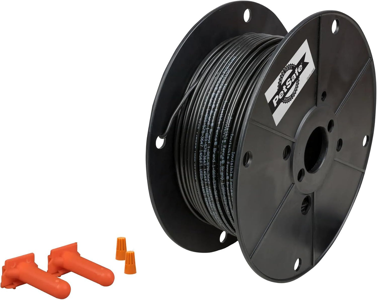 Spool of 500 ft 16-gauge copper in-ground pet fence boundary wire