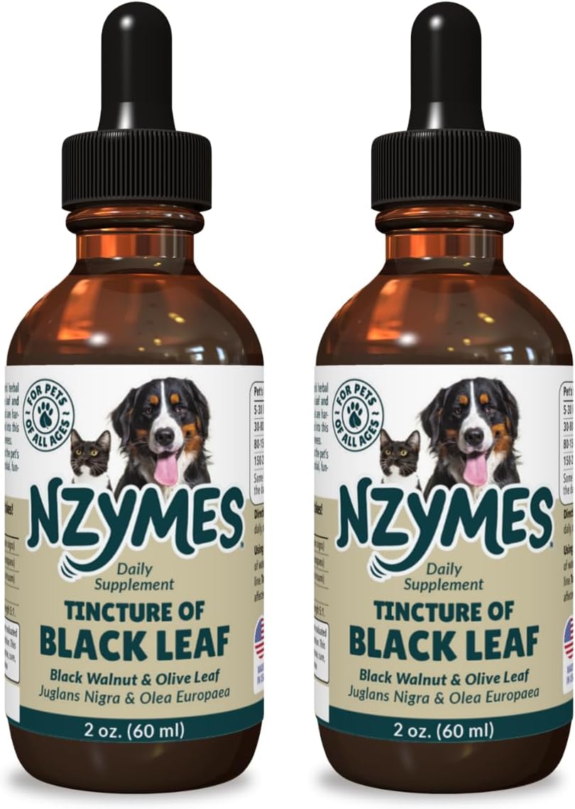 Three 2 fl oz tincture bottles for dogs and cats – view 2