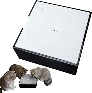 Automatic Water Drop Cat Teaser with Built-In Filter, Removable and Washable