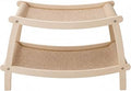 Two-Tier Wooden Cat Scratching Frame with Jute Mats, Space-Saving, Scratch-Resistant, for Large Cats, XL