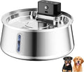 Stainless Steel Automatic Water Dispenser for Small Pets, Cats and Dogs