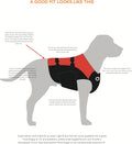 Dog life jacket with flotation panels and adjustable straps