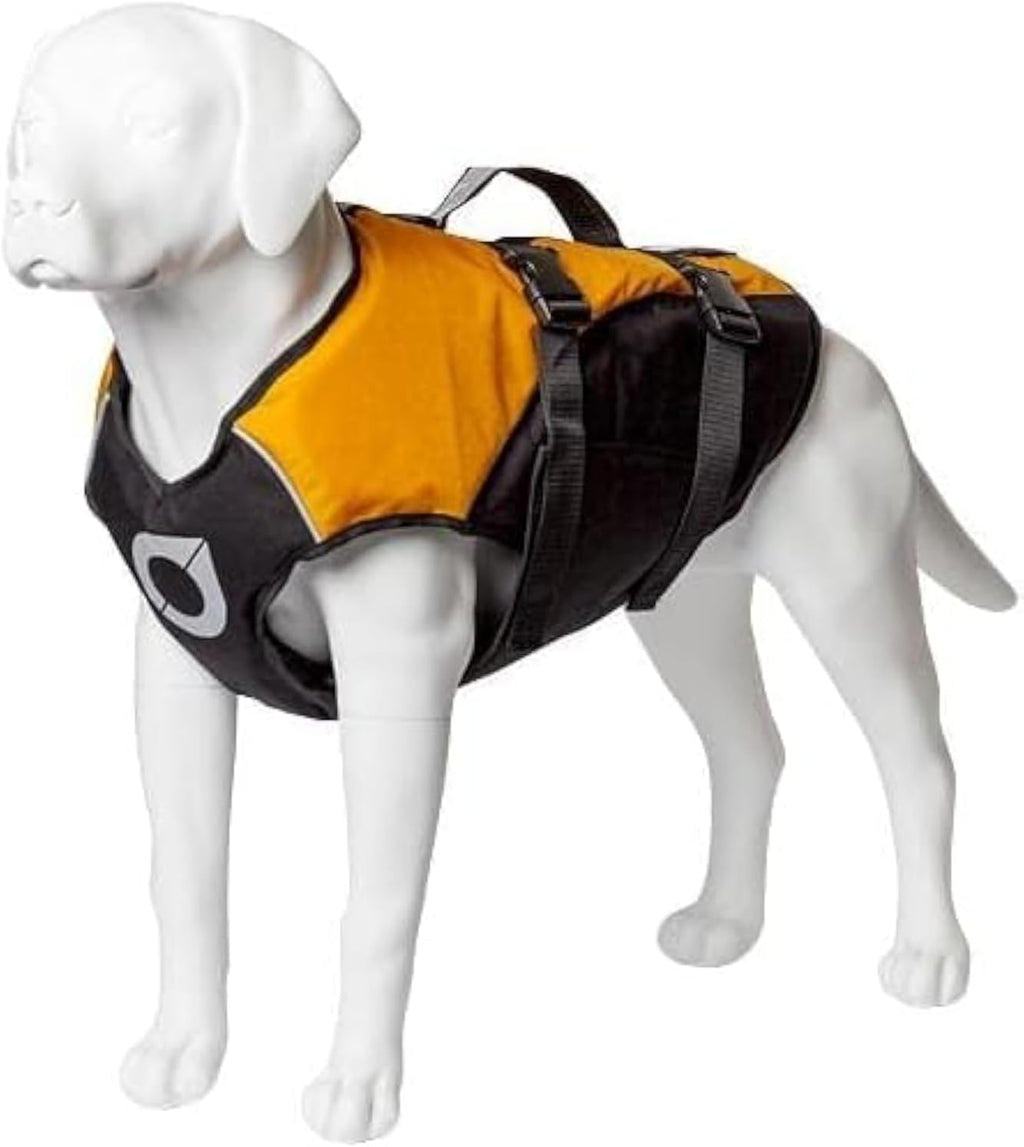 Dog life jacket with flotation panels and adjustable straps – view 4