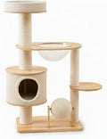 Cat Activity Furniture with Integrated Nest and Scratching Frame