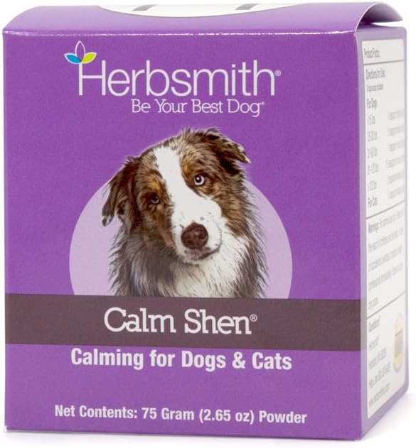 Jar of herbal blend powder supplement for dogs and cats – view 4