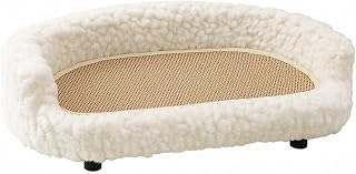 Raised Pet Couch, Soft Rectangular Cat Couch Bed