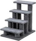 4-Step Pet Stairs and Scratching Post for Cats