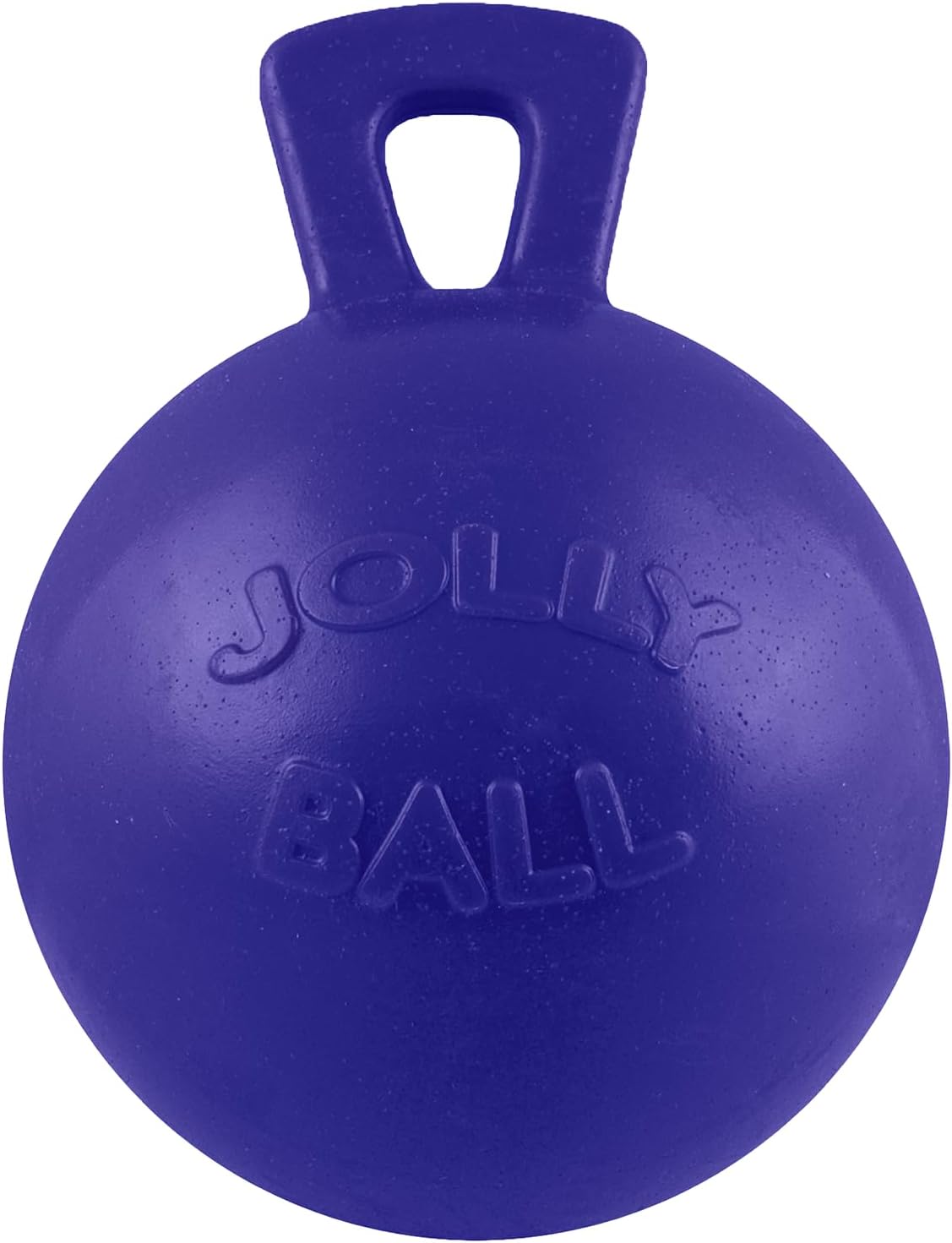 Blue 4.5 inch heavy duty ball dog toy with handle – view 21