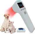 Handheld infrared cold laser device for pets