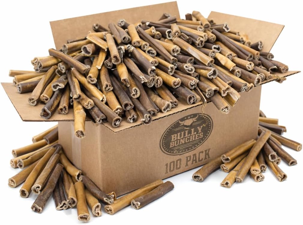 Bundle of 6 inch beef collagen chew sticks for dogs