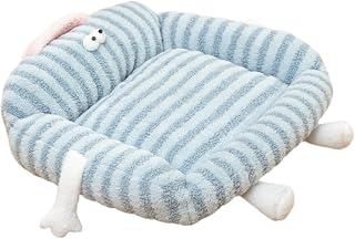 Cat Sofa Couch Bed, Supportive, Elevated, for Year-Round Sleeping, Blue