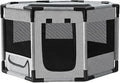Octagon Breathable Mesh Pet Fence Crate, Large, Oxford Fabric
