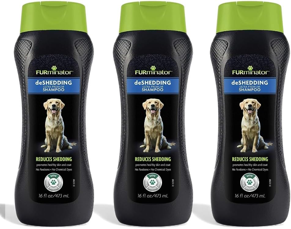Two one-gallon jugs of deshedding dog shampoo – view 4