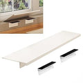 Magnetic Window Sill Extender Shelf for Cats, No Drill, Detachable Metal Ledge