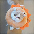 Anti-Bite Anti-Scratch Anti-Licking Pet Recovery Collar for Cats and Dogs, Cartoon Style