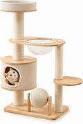 Cat Activity Furniture with Integrated Nest and Scratching Frame