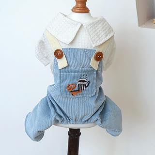 Cat Clothing with Boxer Pockets and Straps, Four-Legged Pants