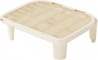 Low-Maintenance Cat Litter Container Mat with Collection Layer, Coffee, 15CM