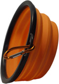 Orange beeper collar receiver for a dog training system