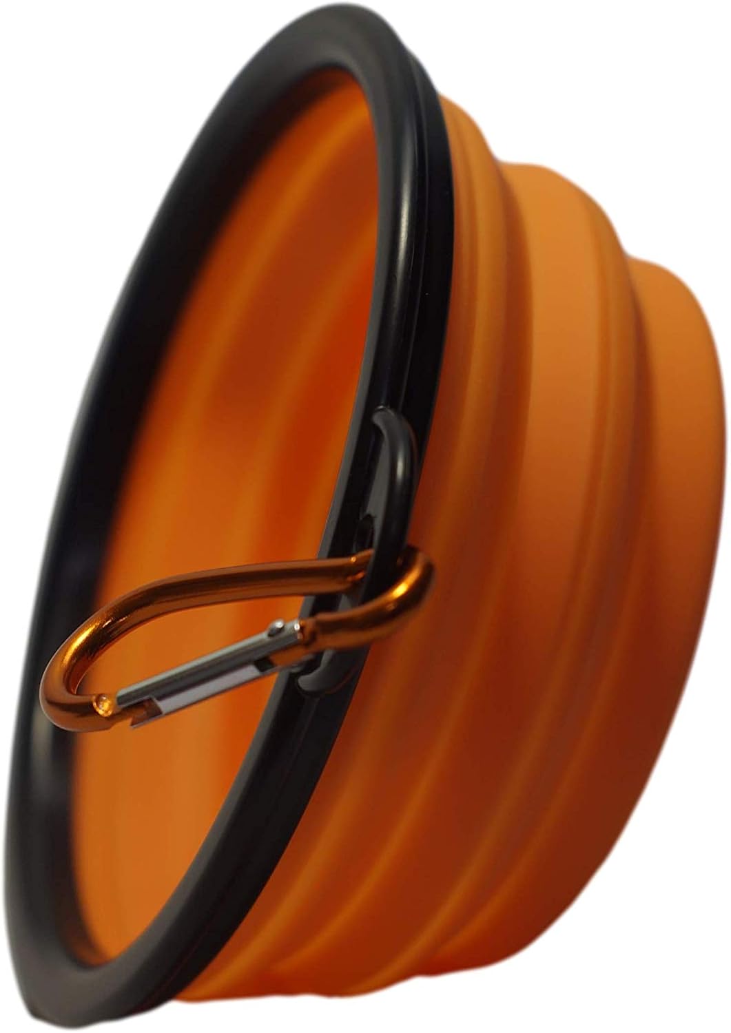 Orange beeper collar receiver for a dog training system