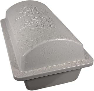 Loving Touch 27 Inch Economy Fauxcrete Large Pet Casket, No Bedding