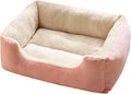 Cat Bed Mat, Soft Plush Pet Sleeping Cushion with Non-Slip Bottom, 80x60x15cm