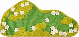 Sisal Cat Scratching Pad with Non-Slip Backing, 150x70 cm, Large Flower Cluster Carpet