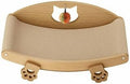 Cat Lounger with Sisal Scratching Surface and Scratch Station, Raised, Wear-Resistant, Style A