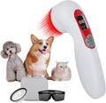 5000mAh Cold Laser Therapy Device for Dogs and Pets, 5 x 808nm and 10 x 650nm