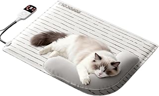 Cat Heating Pad Pet Mat with Intelligent Temperature Control, Medium