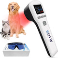 Handheld low level laser device for dogs and horses