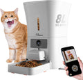 12 liter automatic pet feeder with built-in HD camera on top – view 2