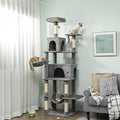 Cat Tree Tower with Sisal Scratching Posts for Indoor Cats
