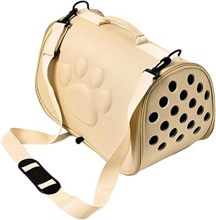 EVA Crossbody Foldable Pet Carrier for Cats and Dogs, Breathable, Up to 7.5kg