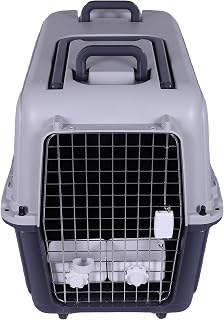 Large Dog Crate Pet Carrier with Easy-Clean Design