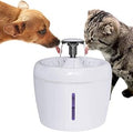 2.5L Automatic Cat Water Fountain, Mute Electric Drinking Dispenser
