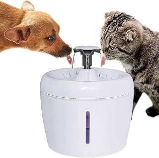 2.5L Automatic Cat Water Fountain, Mute Electric Drinking Dispenser
