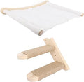 Cat Wall Hammock with Steps, Wooden Climbing Shelf