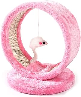 Cat Scratcher Tree and Climbing Frame, Pet Play Toy Furniture, Black
