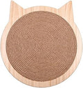 Sisal Cat Scratcher Board, Wall-Mounted Scratching Pad with Suction Cup