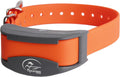 Orange add-on dog training receiver collar