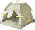 Cat Tent Bed Hammock with Floor, Small Dog House, Medium