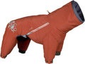 Dark raven full-body dog rain overall with leg coverage – view 3