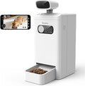 Automatic Cat Feeder with Camera, 3.5L, 4MP HD Video and Night Vision, App Control, WiFi
